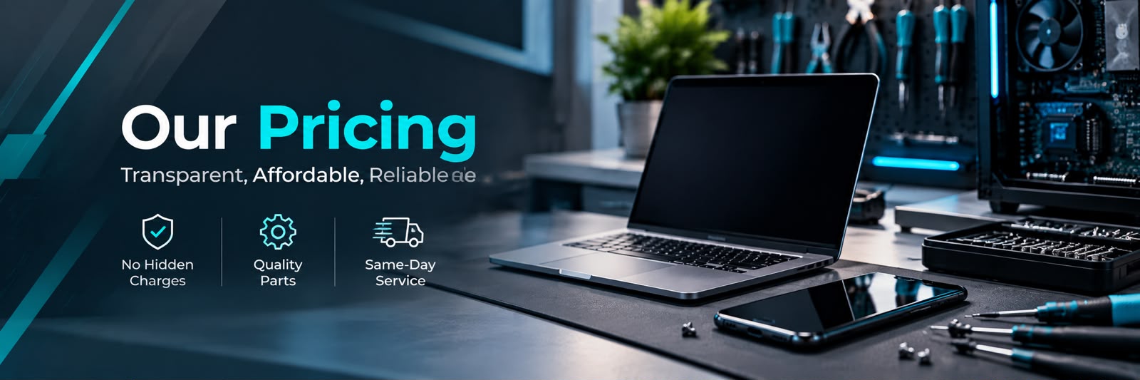 Pricing banner
