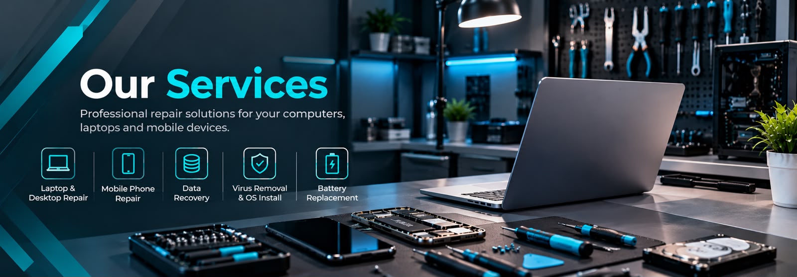 Services banner